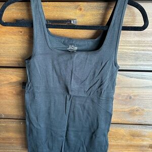 J. Crew Classic Black Tank Top